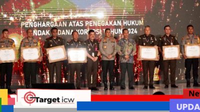Kapolda Sulsel Raih “KPK Award” 2024 atas Dedikasinya dalam Pemberantasan Korupsi