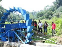 Diresmikan Sekda Ali Saleng, Desa Anrang Miliki Kincir Air untuk Suplai Air Bersih Warga