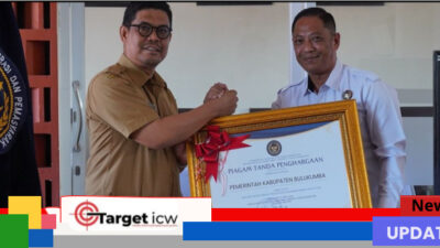 Pemkab Bulukumba Terima Penghargaan dari Ditjenpas Sulsel