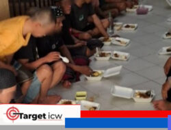 Wujudkan Pendekatan Humanis, Personel Polres Bulukumba Makan Siang Bersama Tahanan