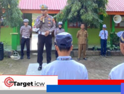 Satlantas Polres Bulukumba Sosialisasikan Tertib Lalu Lintas ke Pelajar SMP
