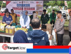 Bantu Masyarakat Penuhi Kebutuhan Pokok, Polres Bulukumba Gelar Gerakan Pangan Murah