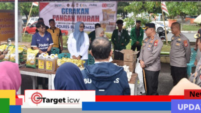 Bantu Masyarakat Penuhi Kebutuhan Pokok, Polres Bulukumba Gelar Gerakan Pangan Murah