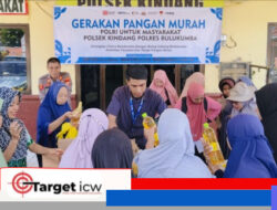 Polres Bulukumba Salurkan 1,7 Ton Beras SPHP Lewat Gerakan Pangan Murah di Gantarang dan Kindang
