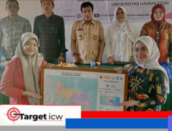 KKN Tematik UNHAS Serahkan Peta Tematik untuk Perkuat Tata Kelola Wilayah Laikang