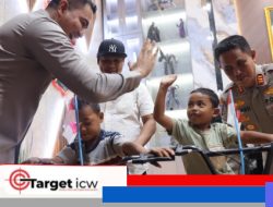 Kapolres Gowa Apresiasi Bocah Pungut Sisa Makanan, Beri Hadiah Spesial