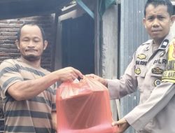 Warga Binaan Berduka, Bhabinkamtibmas Mariorennu Hadir Bantu Perlengkapan Jenazah