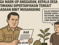 Diduga Mark-Up Anggaran, Kepala Desa Bontomanai Dipertanyakan Terkait Pengadaan Bibit Musangking