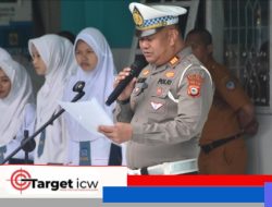 Kasat Lantas Polres Bulukumba Jadi Irup di SMKN 1, Ajak Pelajar Jadi Pelopor Keselamatan Berlalu Lintas