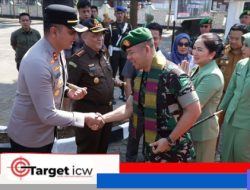 Kapolres Gowa Hadiri Kunjungan Kerja Danrem 141/Toddopuli di Makodim 1409/Gowa