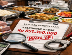 Belanja Jamuan ‘Bengkak’, Ratusan Juta Diduga Tak Sesuai Standar