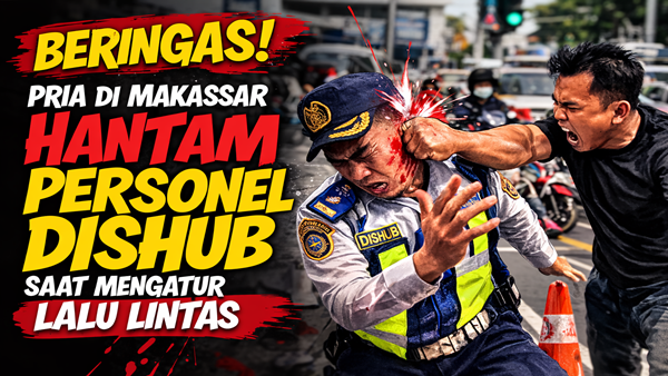 Serangan ke Petugas Dishub di Urip Sumoharjo, Korban Alami Cedera Rahang