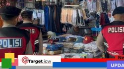 Personel Perintis Presisi Samapta Sambangi Aktivitas UMKM di Pasar Sentral Sungguminasa