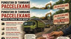 Desa Tak Terima Dana, ‘Pungli’ Tambang Gowa Jadi Tanda Tanya Besar
