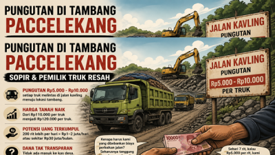 Desa Tak Terima Dana, 'Pungli' Tambang Gowa Jadi Tanda Tanya Besar