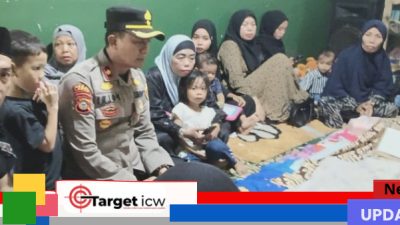 Kapolsek Somba Opu Sampaikan Belasungkawa Langsung ke Rumah Duka Warga