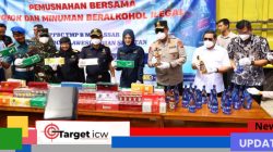 Sinergi Berantas Barang Ilegal, Kapolda Sulsel Hadiri Pemusnahan Rokok dan Miras