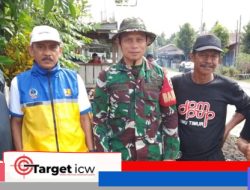 Setiap Hujan Jalan Tergenang, Warga Tanah Harapan dan Tim Irigasi Turun Tangan