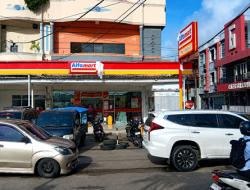 Gerai Alfamart Depan Pelabuhan Parepare Beroperasi Tanpa STPW