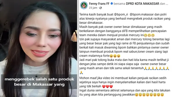 Minta BPOM Tindak Owner Besar, Fenny Frans Dicap Cari Panggung