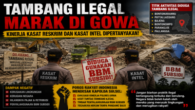 Diduga Gunakan BBM Subsidi, Tambang Ilegal dan Penimbunan Lahan di Gowa Makin Tak Terkendali