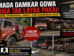 Diduga Lalai Pemeliharaan, Armada Damkar Gowa Terancam Lumpuh Saat Darurat