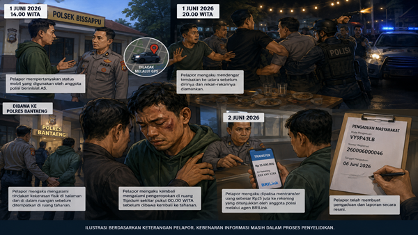 Dari Rumah Makan ke Balik Jeruji, Warga Mengaku Jadi Korban Kekerasan