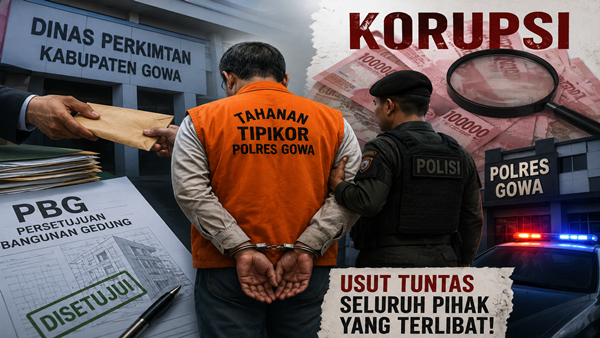 Rompi Oranye Kadis Perkimtan Gowa, Dugaan Penghubung PBG Kini Jadi Sorotan