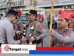 Kapolda Sulsel Disambut Tradisi Angngaru dan Tari Paduppa pada Peresmian Polresta Gowa
