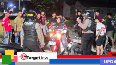 Patroli hingga Dini Hari, Perintis Presisi Polresta Gowa Pastikan Kamtibmas Tetap Kondusif
