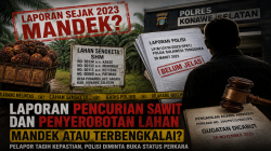 Tiga Tahun Berlalu, Laporan Dugaan Pencurian Sawit di Konsel Masih Jadi Tanda Tanya
