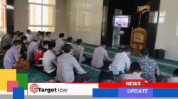 Kapolresta Gowa Ikuti Pembinaan Rohani Kapolri Bersama Gus Baha Secara Virtual