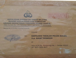 Di Balik Senyap Hasil Otopsi Hj Mini Dg Jime, Kasat Reskrim Takalar Belum Beri Penjelasan